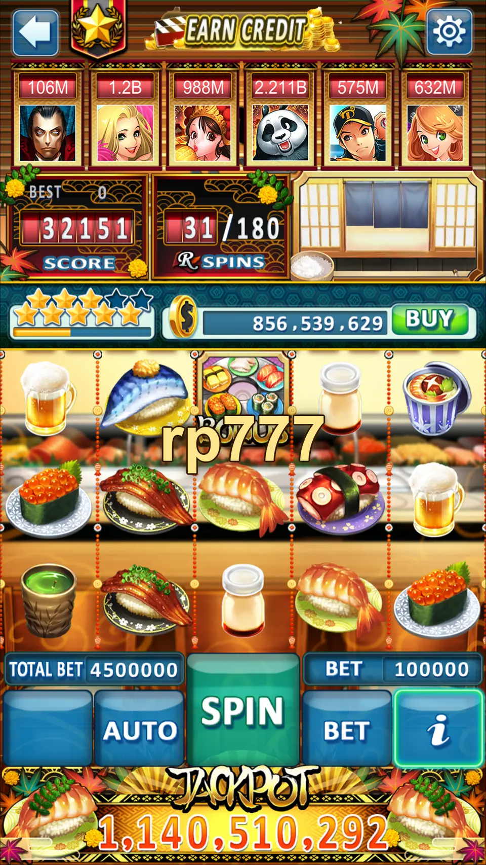 rp777 Tangkapan Layar - APK Resmi