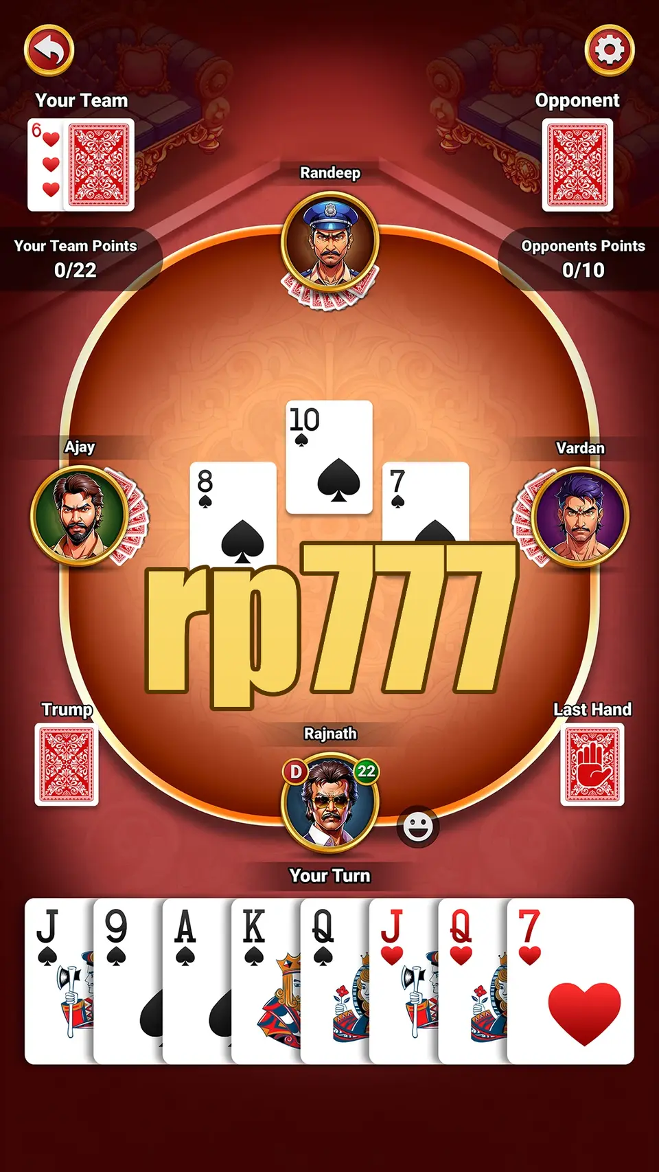 rp777 Tangkapan Layar Resmi APK